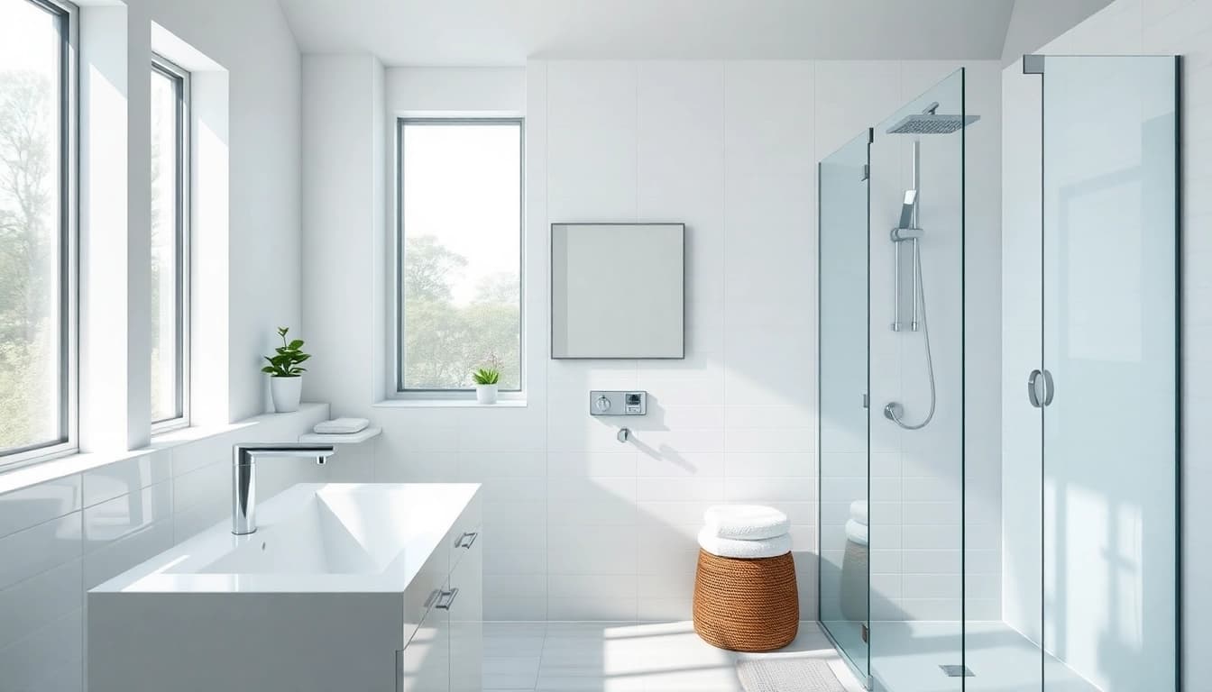 Sonni sanitär hochwertige Einrichtungen in einem modernen Badezimmer-Design