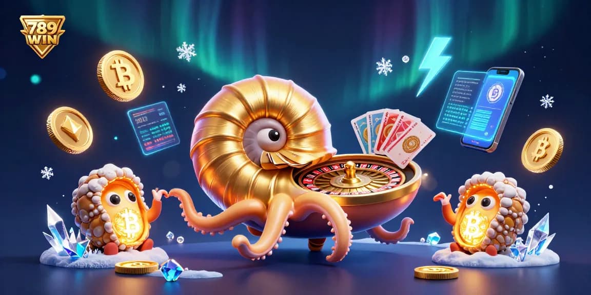 Experience thrilling gaming at 789WIN with a magical casino atmosphere and vibrant elements.