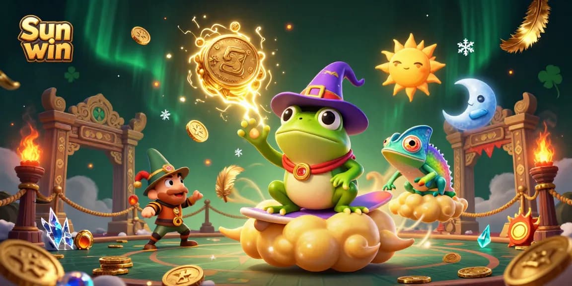 Win big with Sun win by spinning golden coins in an electric casino atmosphere.