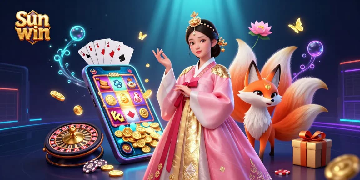 Experience thrilling gameplay at Sun win with vibrant casino visuals and enchanting characters.