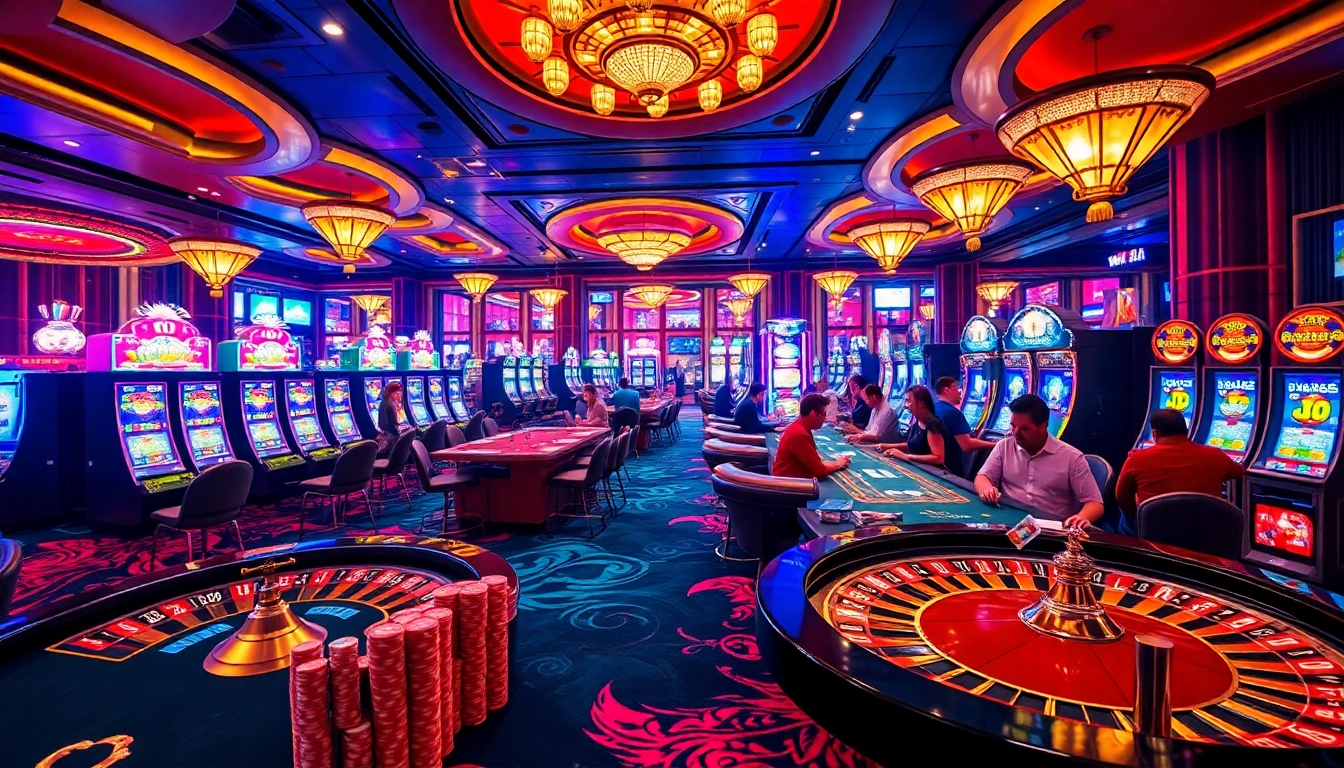 Engage in the excitement of go8 asia casino gaming with vibrant tables and thrilling action.