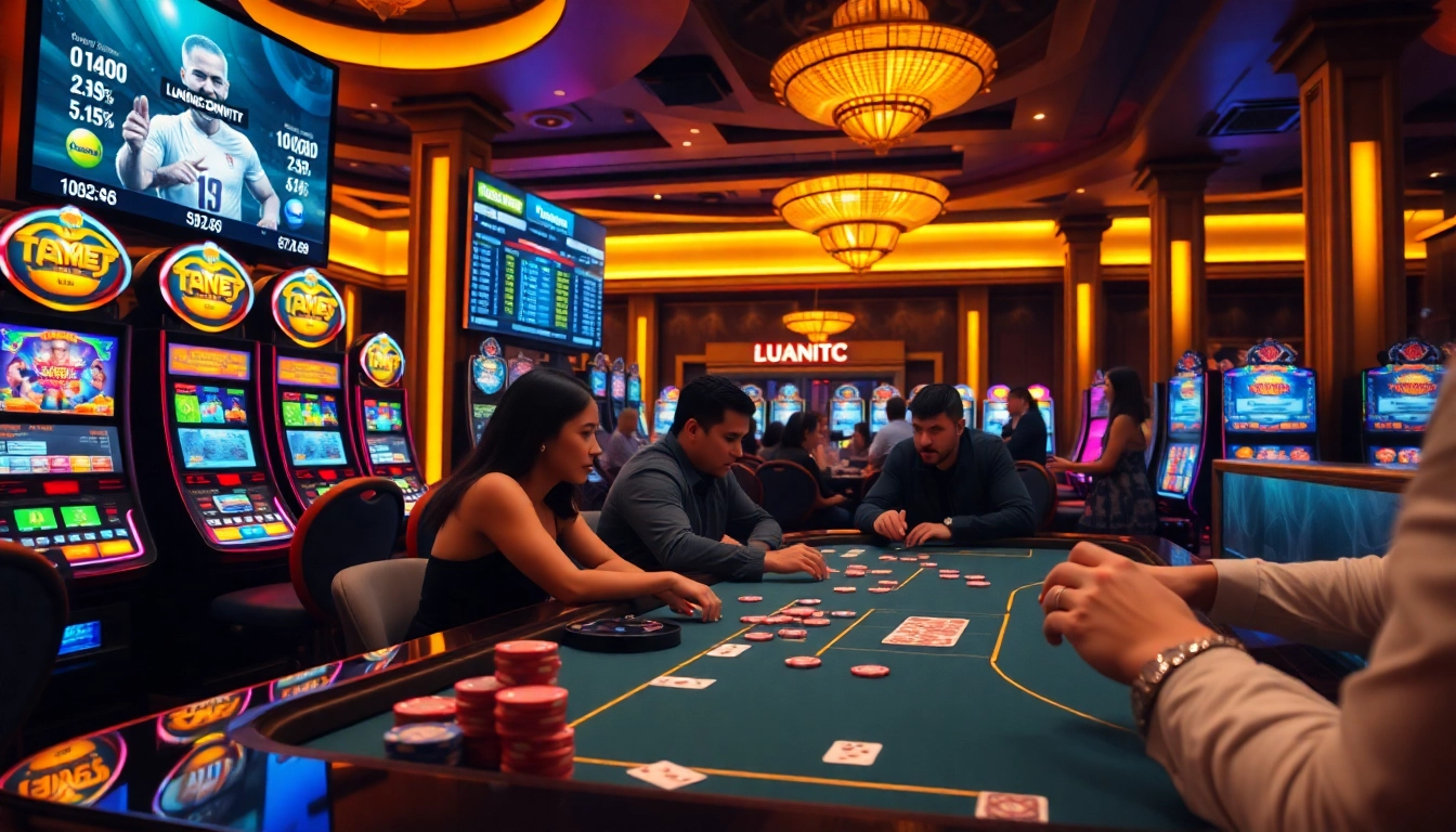 Experience the excitement of gambling at luongsontv with high-quality live betting options and engaging visuals.