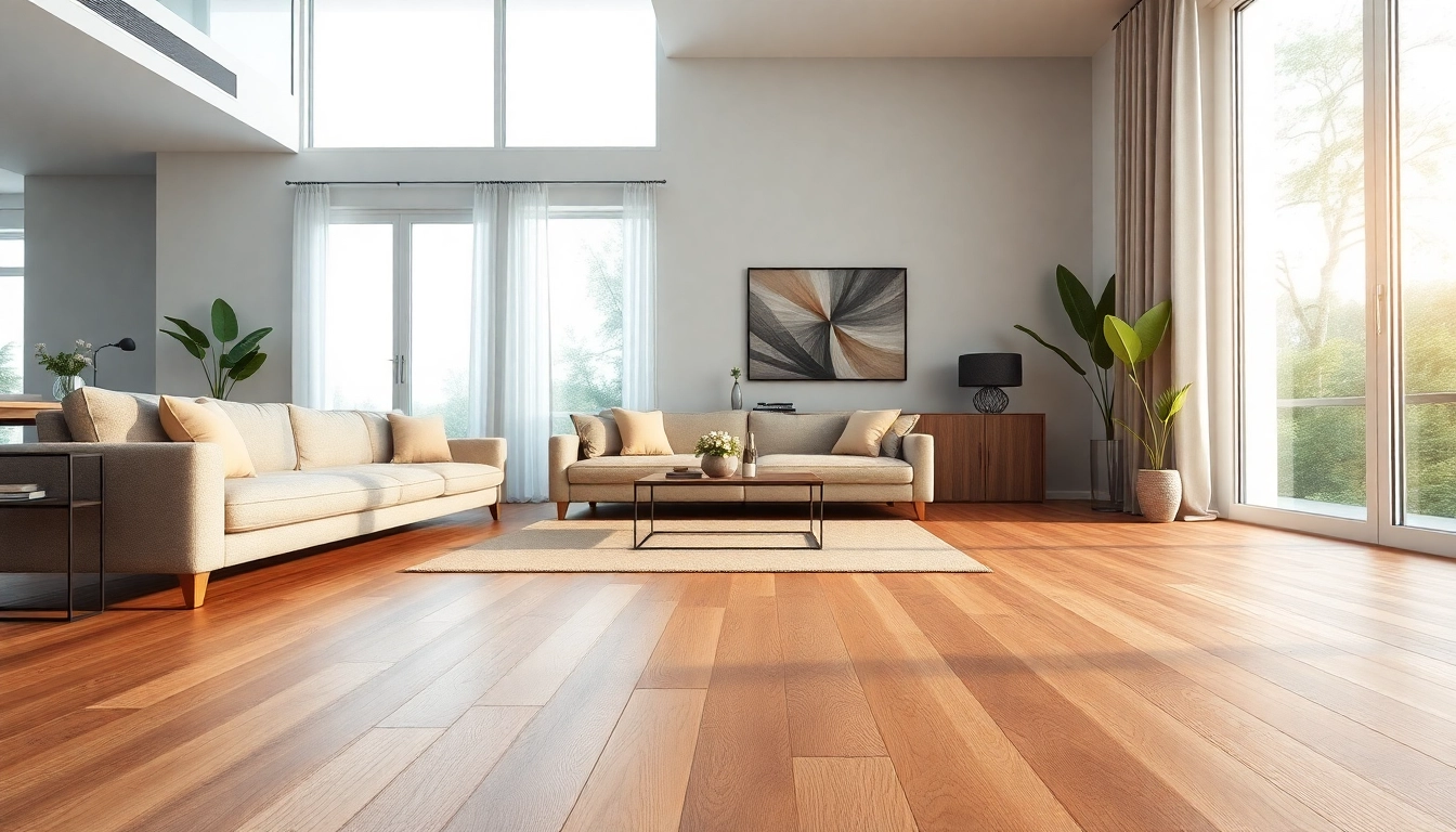 Discover elegant lvt flooring enhancing the beauty of a modern living room.