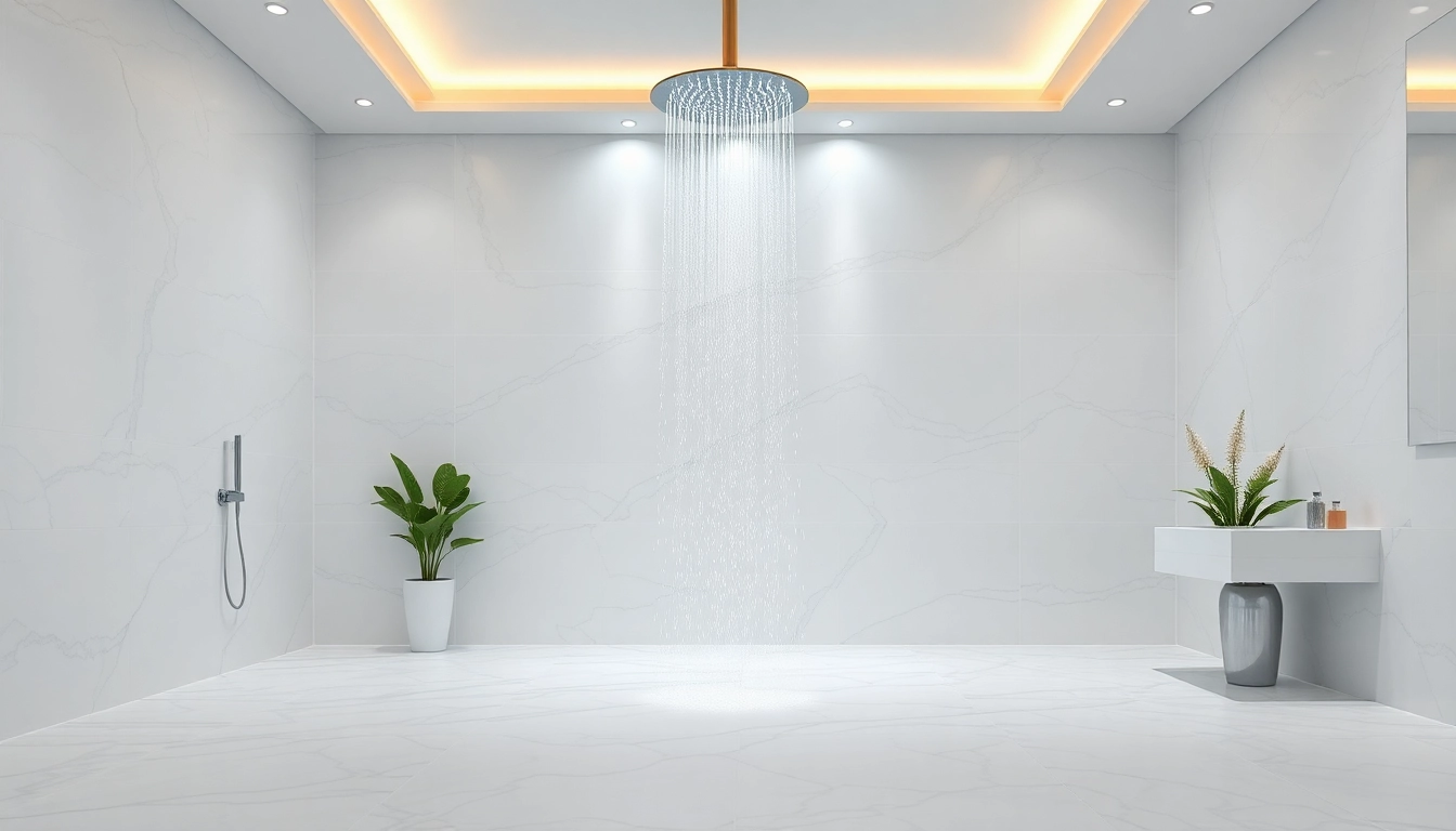 Experience elegant showers designed for a luxurious bathroom ambiance.