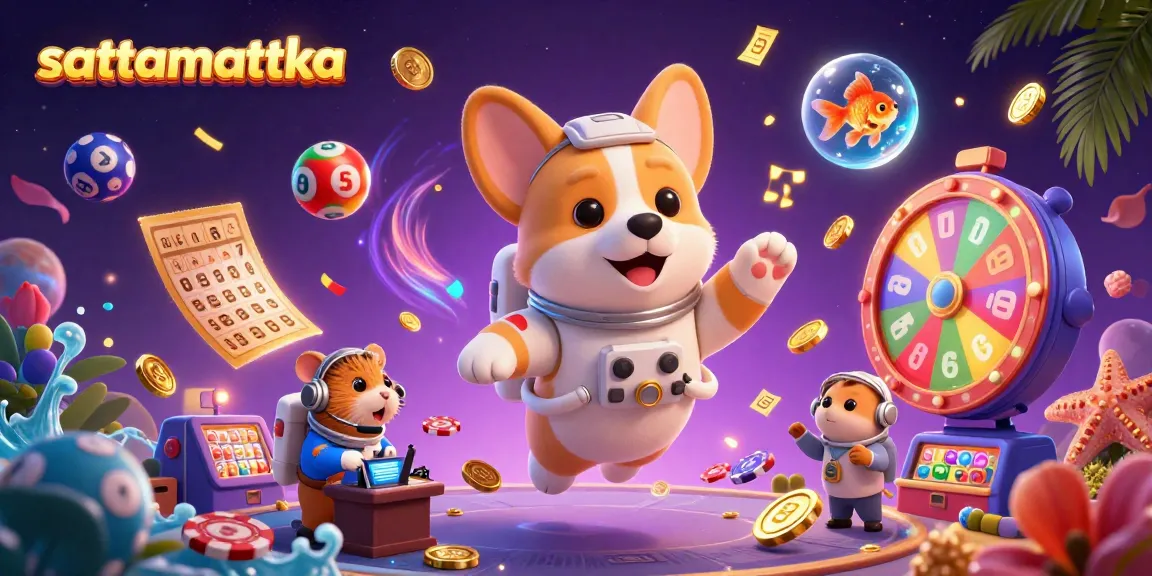 Experience thrilling sattamattka gameplay in a vibrant casino environment with animated characters and dynamic action.