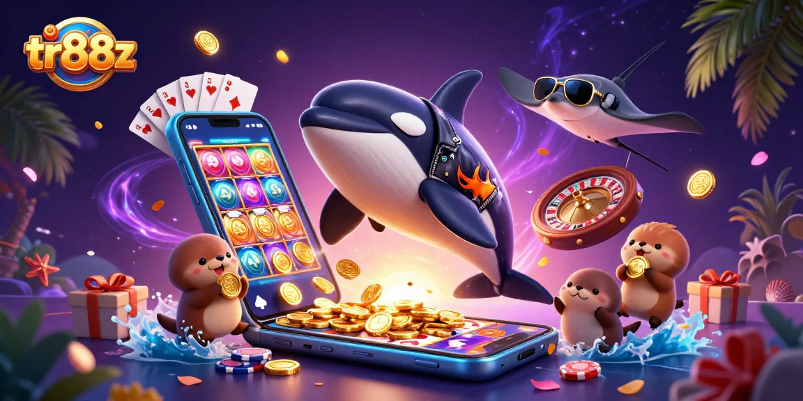 Experience thrilling gameplay with tr88z featuring colorful slot games and winning sea creatures.