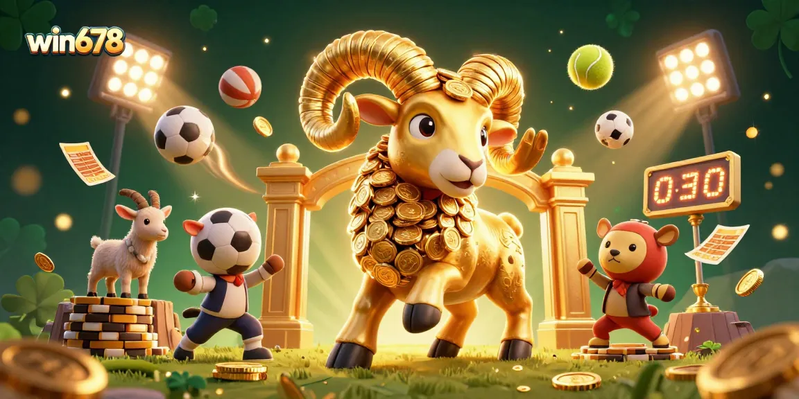 Win678 players enjoy thrilling betting action amidst a vibrant casino scene with dynamic sports elements.