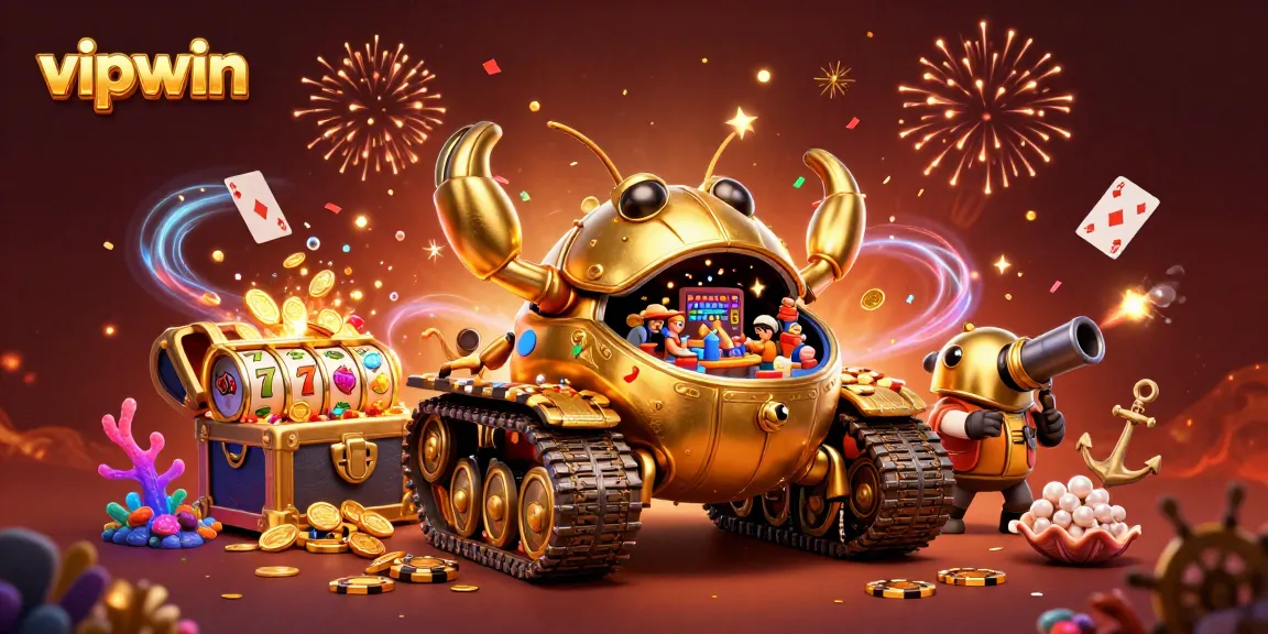 Experience the thrill of winning at vipwin with engaging slots and vibrant casino action amidst a fantasy scene.
